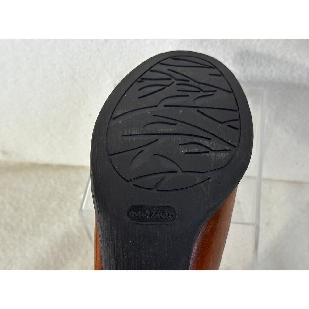 Nurture Walker Western Bootie with Tooled Floral Detail SZ 9 - Picture 8 of 11